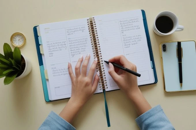 agenda tus principales actividades y lleva tu control